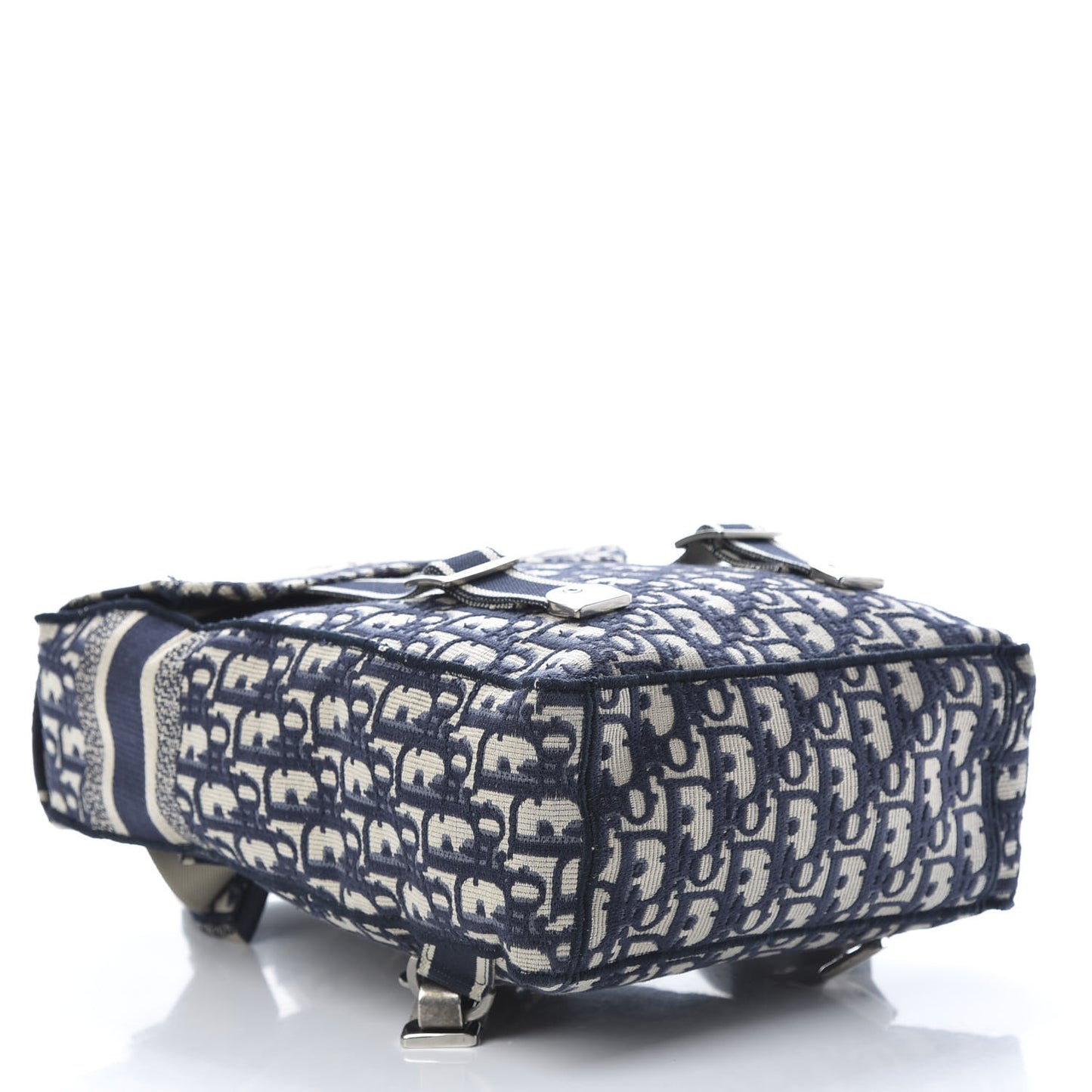 Oblique Backpack Blue White
