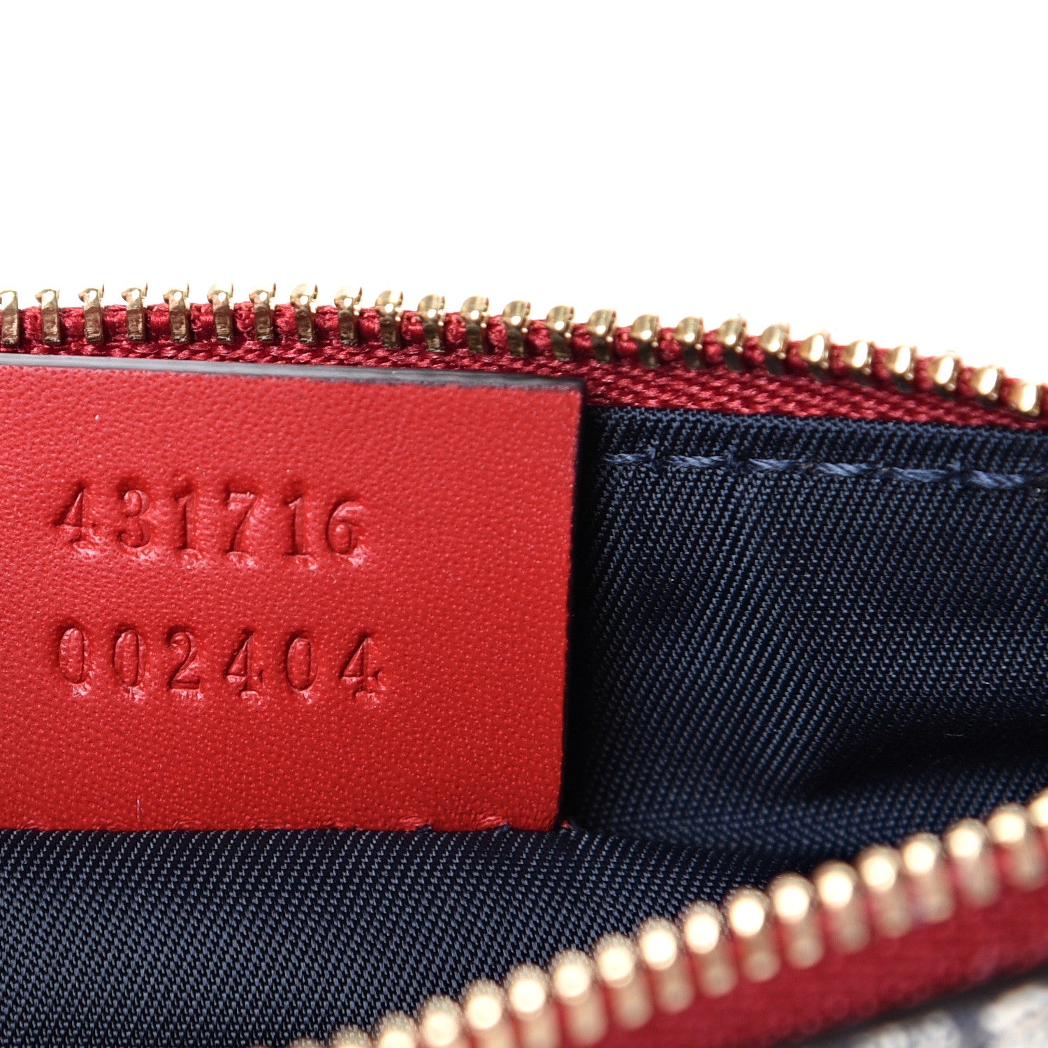 Gucci GG Supreme Monogram Mini Chain Bag Beige Blue Hibiscus Red 6 of 7
