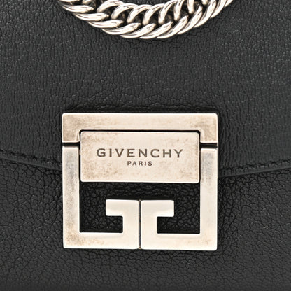 Givenchy Goatskin Mini GV3 Shoulder Bag Black 7 of 9