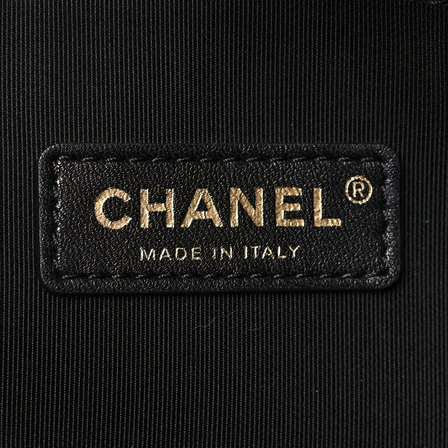 Chanel Aged Calfskin Quilted XL 31 Shopping Bag Beige Black 6 of 10