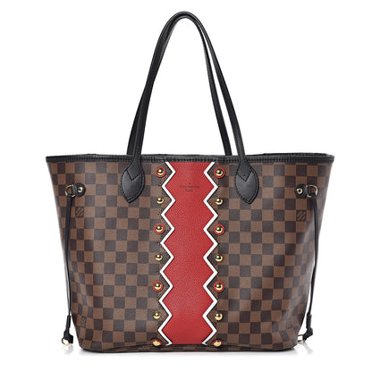 Louis Vuitton Damier Ebene Karakoram Neverfull MM 1 of 9