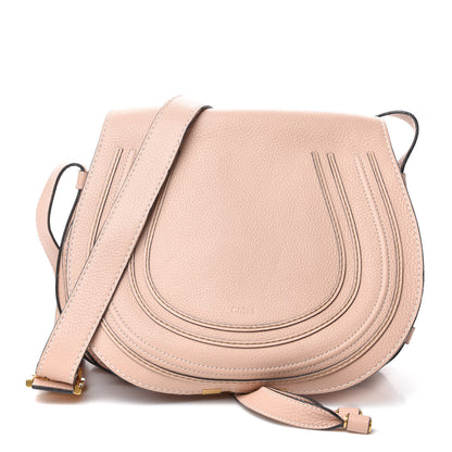 Chloe Calfskin Medium Marcie Round Crossbody Bag Blush Nude 1 of 10