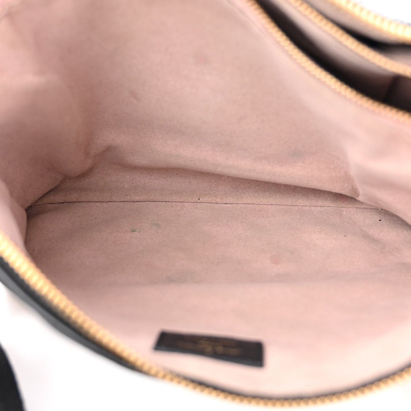 Lambskin Embossed Monogram Coussin PM Black