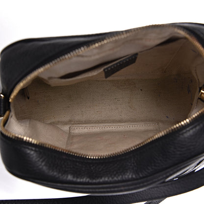 Gucci Pebbled Calfskin Small Soho Disco Bag Black 5 of 19