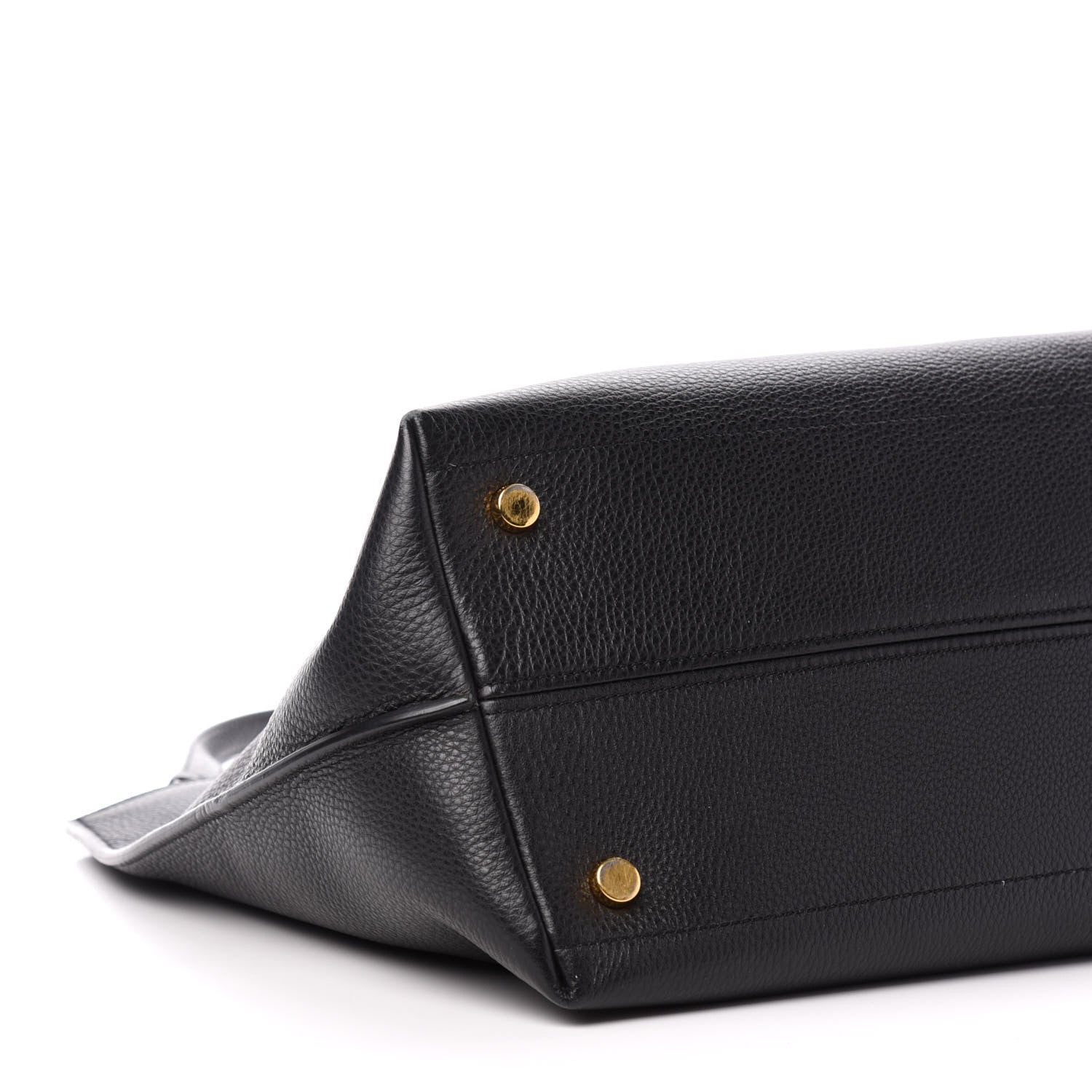 Tom Ford Calfskin Large Alix Padlock Zip Shoulder Bag Black 8 of 12