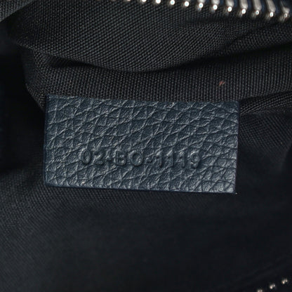 Christian Dior Oblique Mens Saddle Bag Black Blue 6 of 11