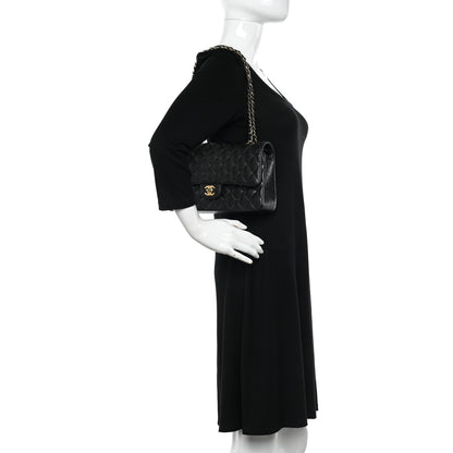 Chanel Caviar Quilted Medium Double Flap Black 3 of 13