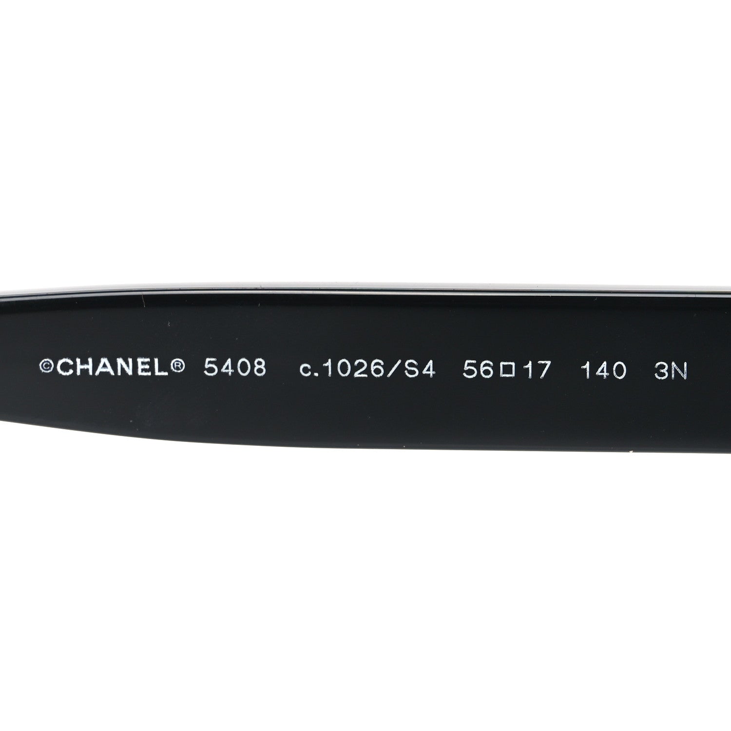 Chanel Acetate Square Sunglasses 5408 Black 5 of 7