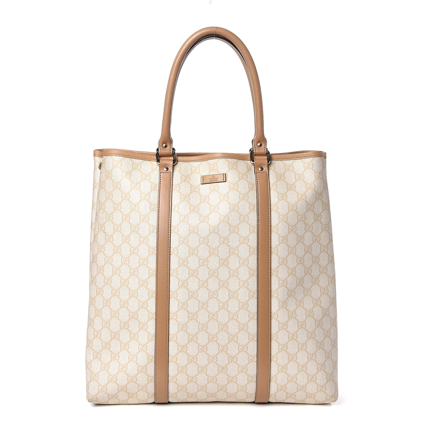 Gucci GG Plus Monogram Joy Vertical Tote Beige 1 of 7