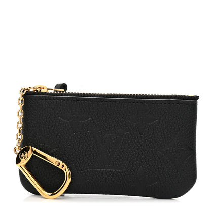 Louis Vuitton Empreinte Monogram Giant Key Pouch Black 1 of 8