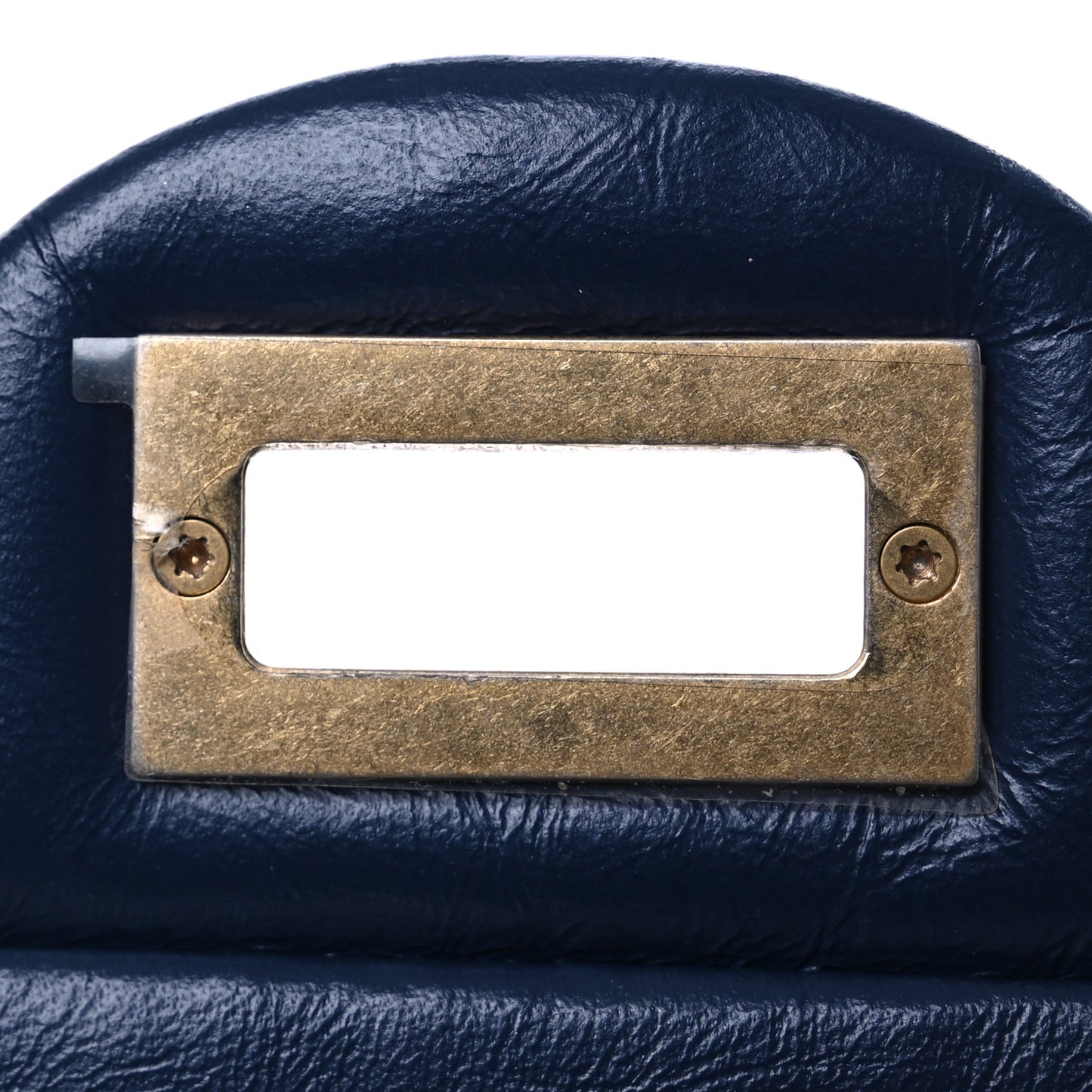 Aged Calfskin Quilted 2.55 Reissue Mini Flap Navy