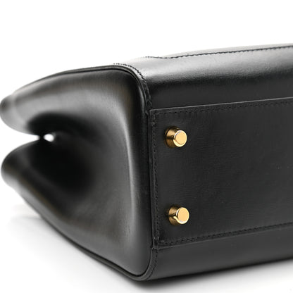 Gucci Boarded Plutone Calfskin Medium Jackie 1961 Tote Black 9 of 14