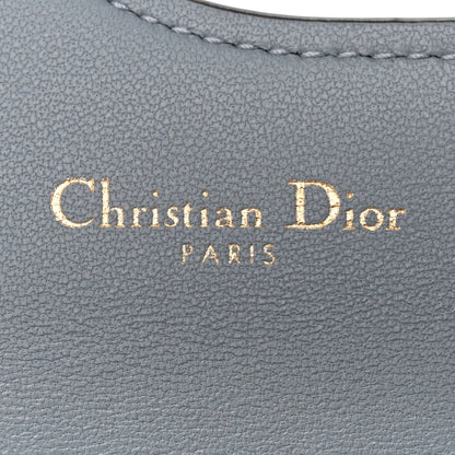 Christian Dior Goatskin Saddle Card Holder Sky Blue 6 of 9
