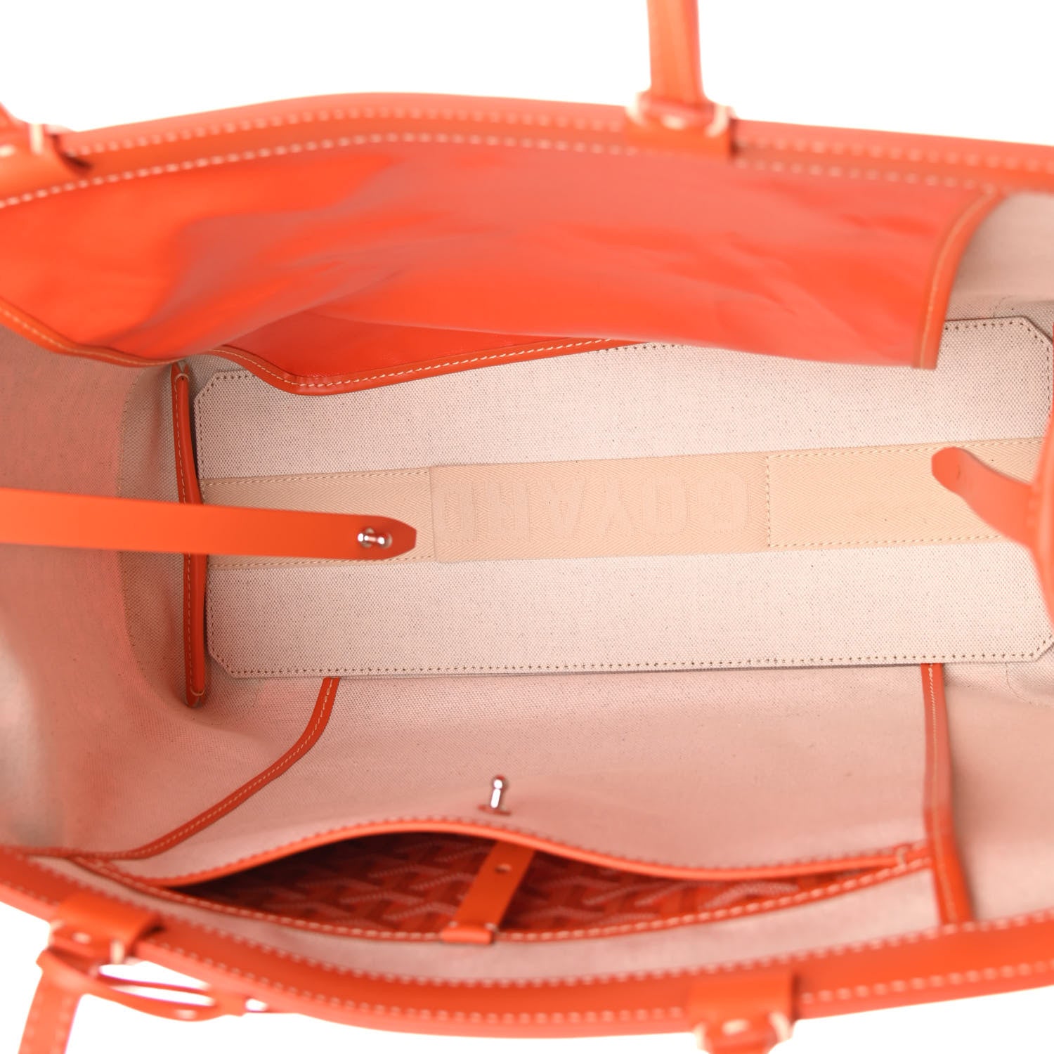 Goyard Goyardine Bellechasse PM Orange 5 of 9