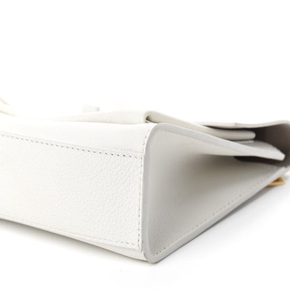 Louis Vuitton Soft Calfskin Mylockme Chain Bag BB White 7 of 12