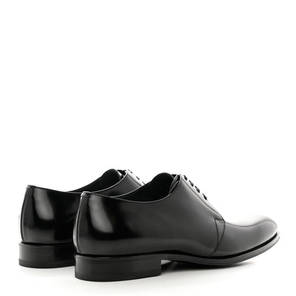 Christian Dior Calfskin Lace Up Oxford Loafers 40.5 Black 4 of 9