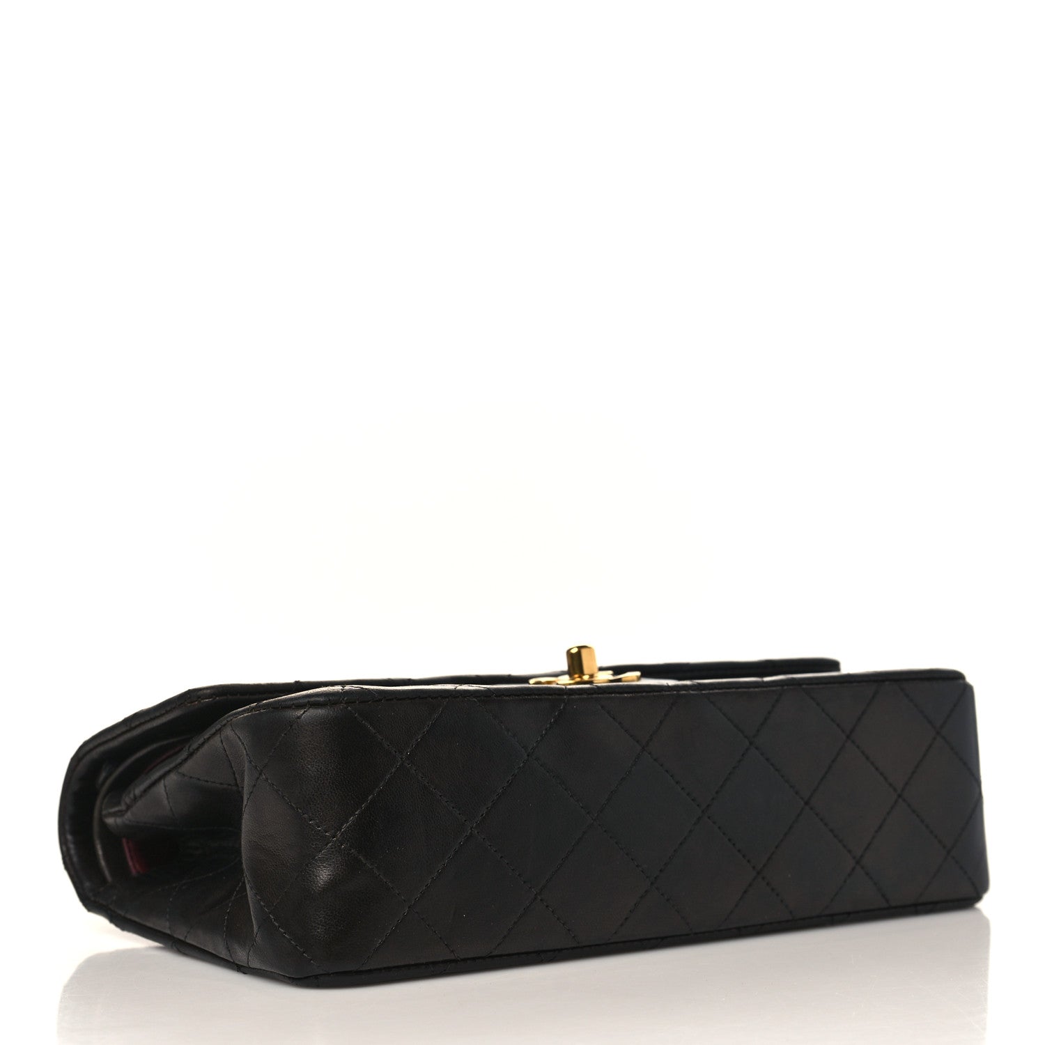 Chanel Lambskin Quilted Small Double Flap Black 4 of 10