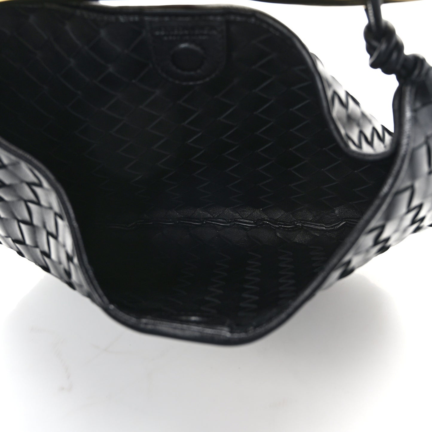 Nappa Intrecciato Sardine Bag Black