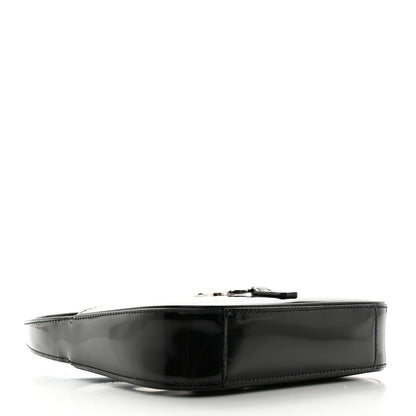 Saint Laurent Patent Calfskin Le 5 A 7 Mini Hobo Black 4 of 10
