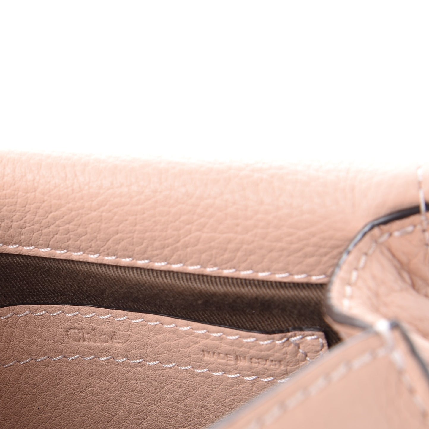 Calfskin Mini Marcie Round Crossbody Bag Blush Nude