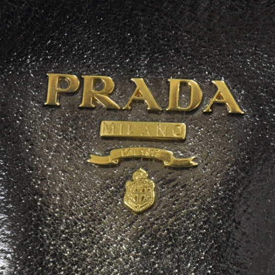 Prada Cervo Antik Frame Bag Metallic 1 of 1