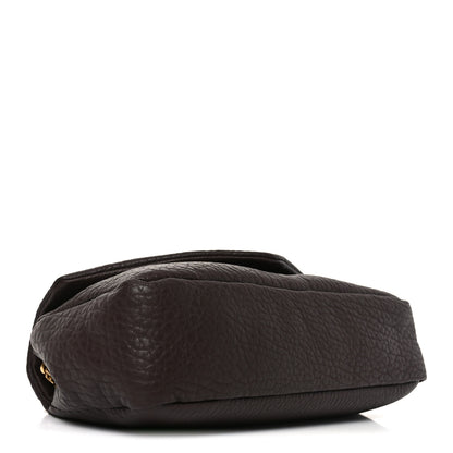 Saint Laurent Grained Lambskin Medium Calypso Dark Currant 4 of 10