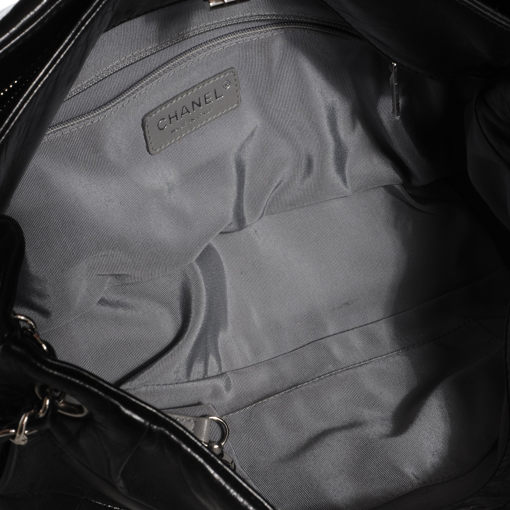 Chanel Lambskin Igloo Shoulder Bag Black 9 of 9