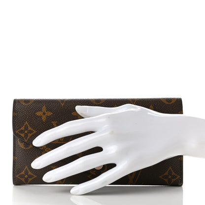 Louis Vuitton Monogram Josephine Wallet Rose Ballerine 3 of 10