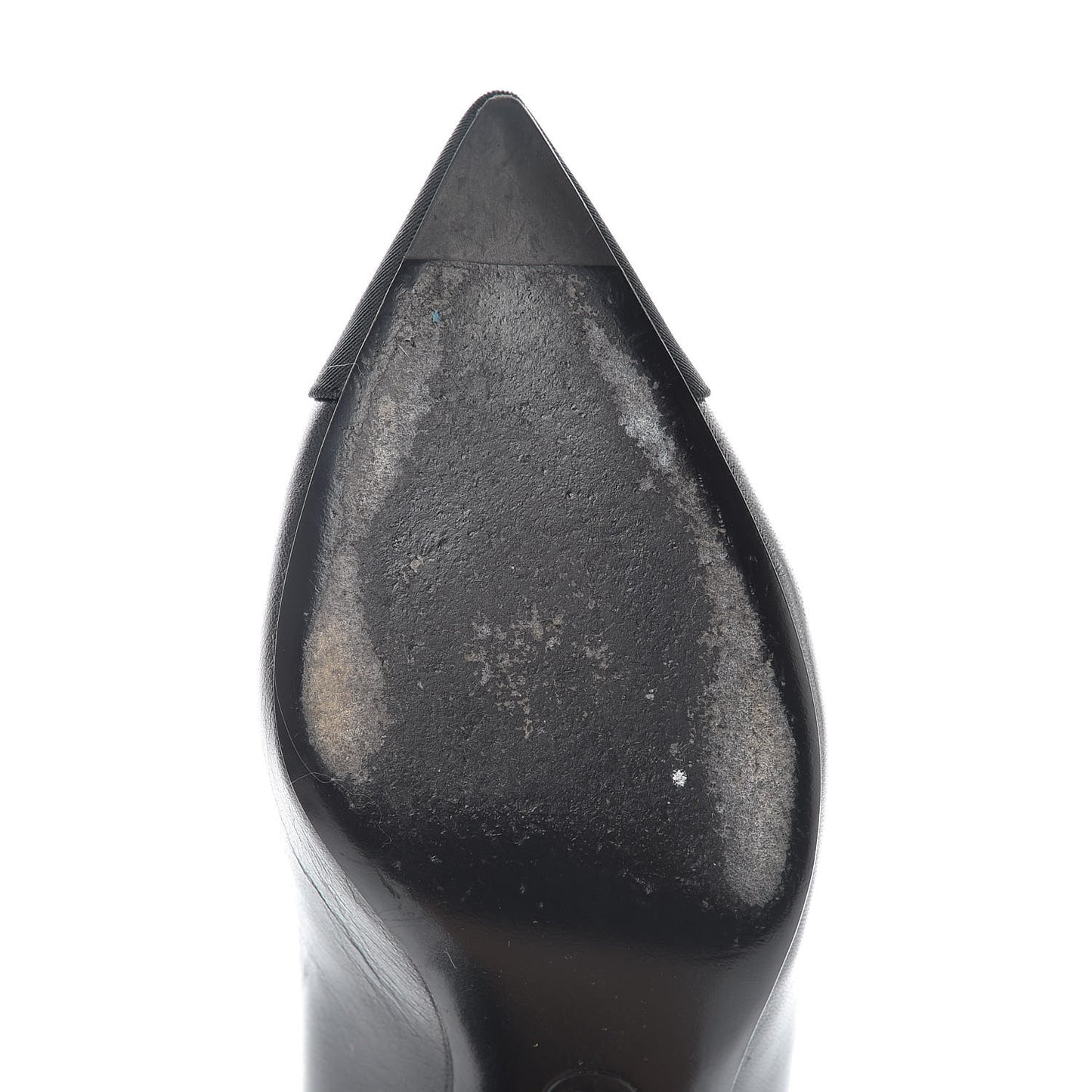 Lambskin CC Cap Toe Pumps 36 Black