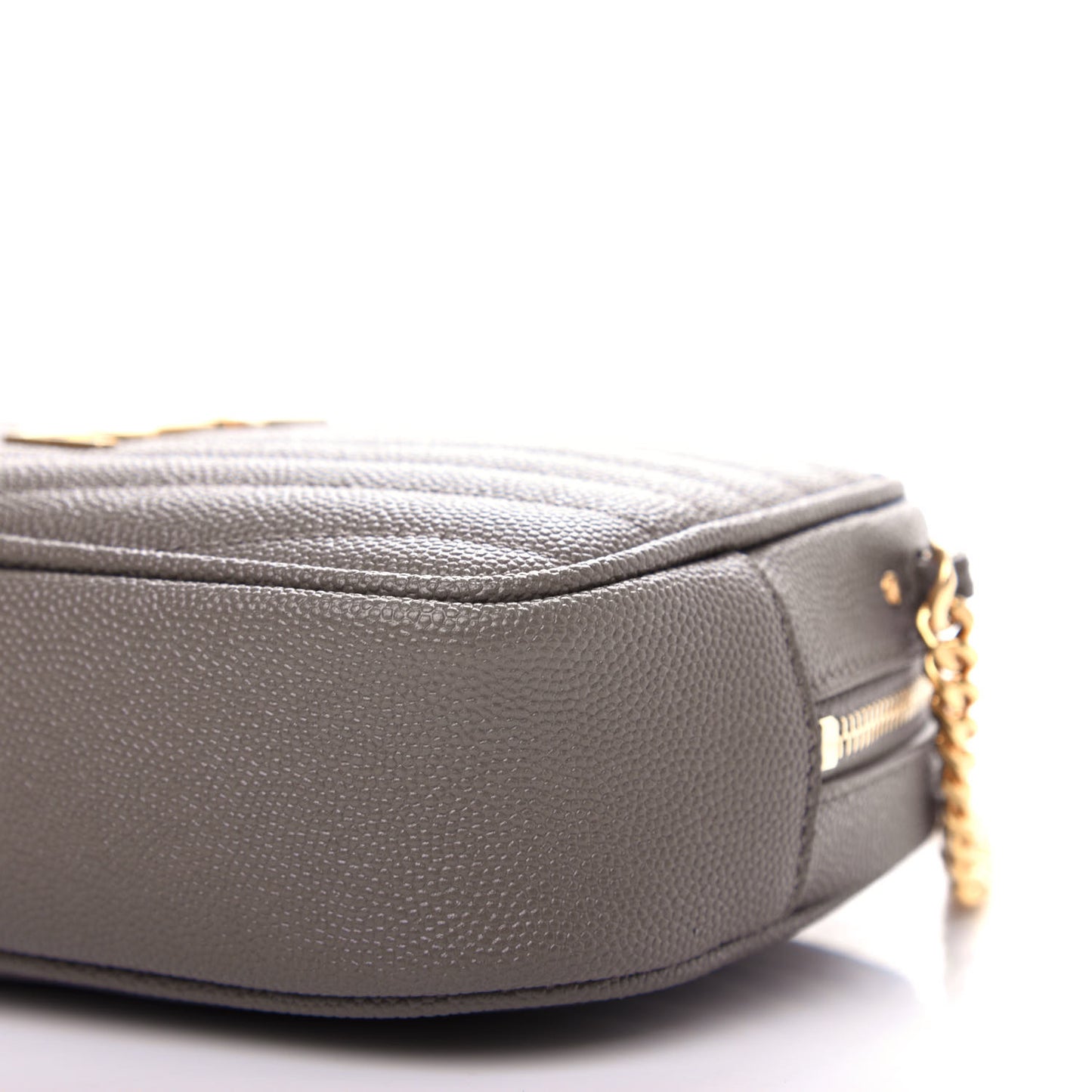 Grain De Poudre Matelasse Monogram Mini Lou Camera Bag Fog