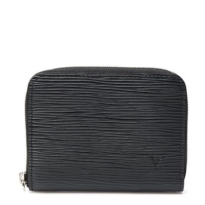 Louis Vuitton Epi Zippy Coin Purse Black 1 of 7