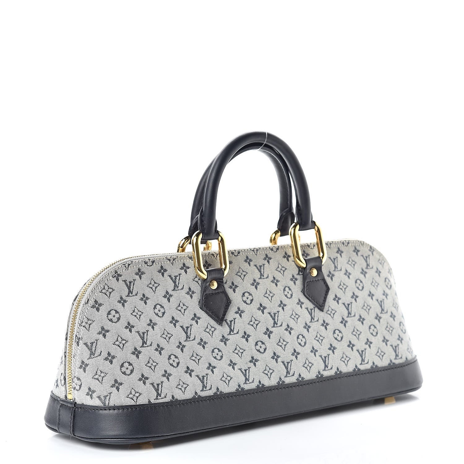 Louis Vuitton Mini Monogram Alma Long Blue 3 of 16