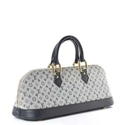 Louis Vuitton Mini Monogram Alma Long Blue 3 of 16