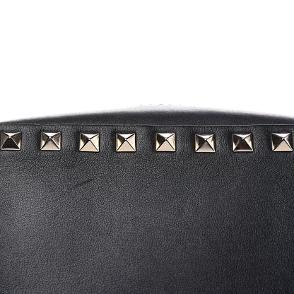 Valentino Garavani Calfskin Rockstud Camera Crossbody Bag Black 12 of 15