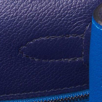Hermes Evercolor Verso Kelly Retourne 28 Bleu Encre Bleu Zellige 16 of 35