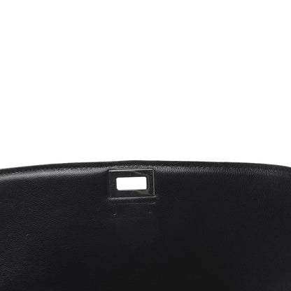 Celine Box Calfskin Medium Classic Box Flap Bag Grey 8 of 13