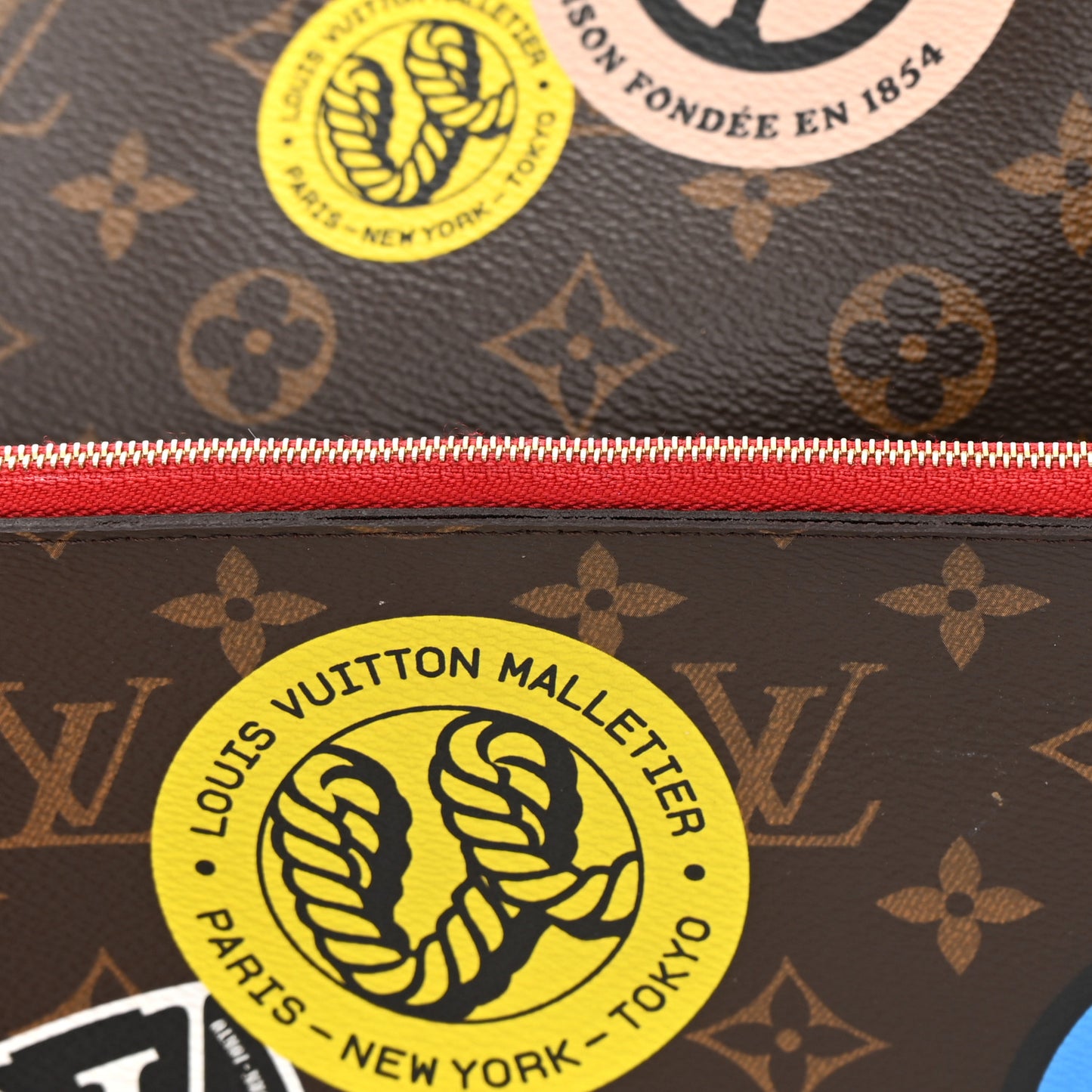 Monogram My LV World Tour Neverfull MM