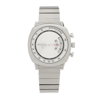 Gucci Stainless Steel 40mm Grip Quartz Watch 1 of 4
