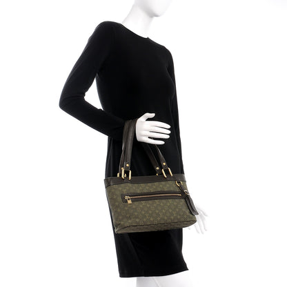 Louis Vuitton Mini Monogram Lucille PM Kaki 2 of 7