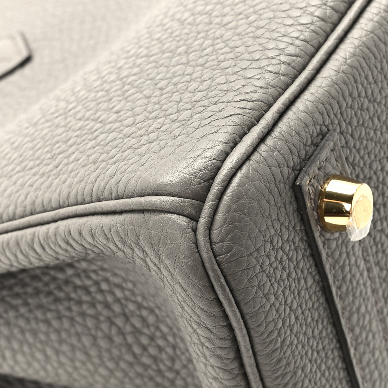 Hermes Togo Birkin 25 Etain 10 of 12
