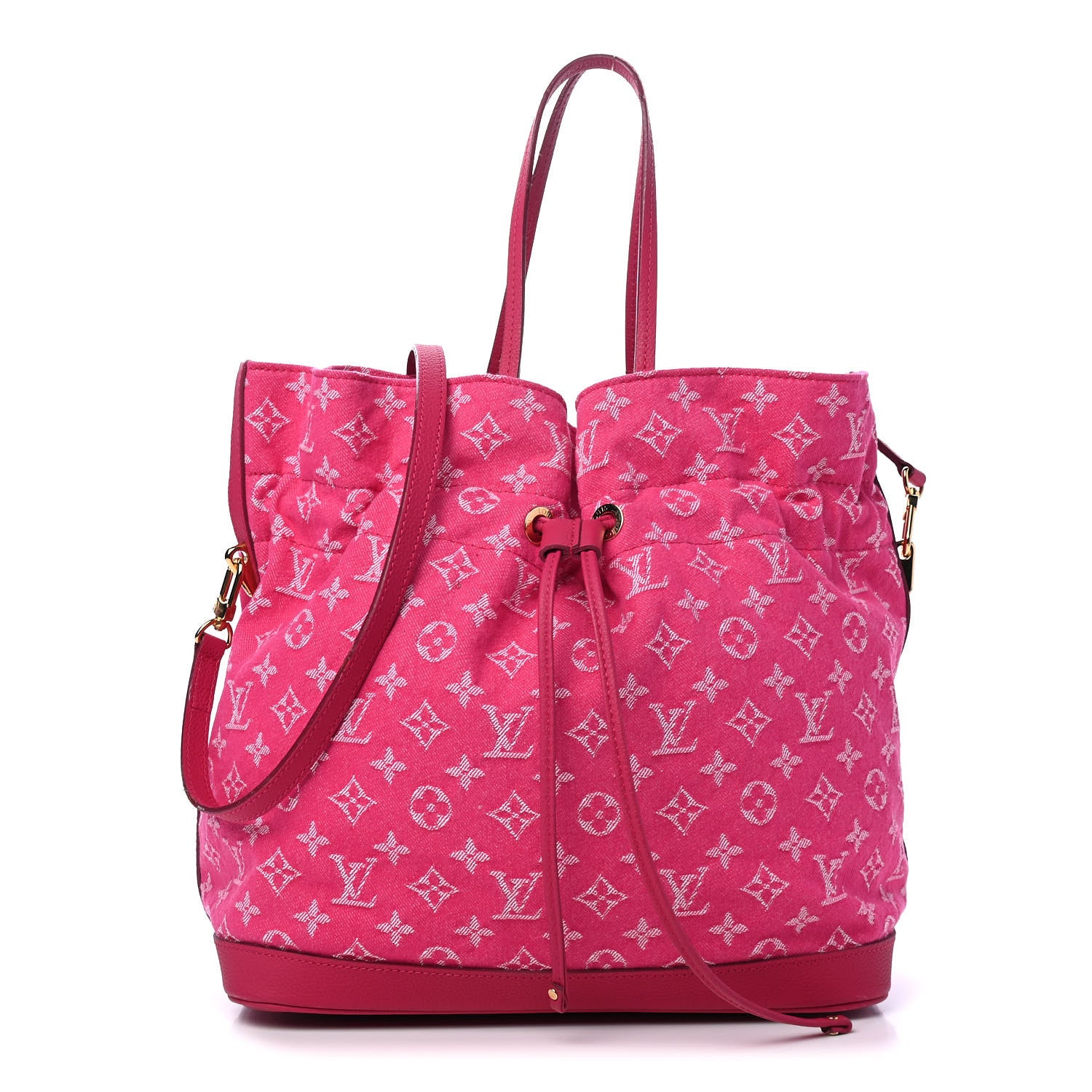 Louis Vuitton Denim Noefull MM Rose Indien 1 of 14
