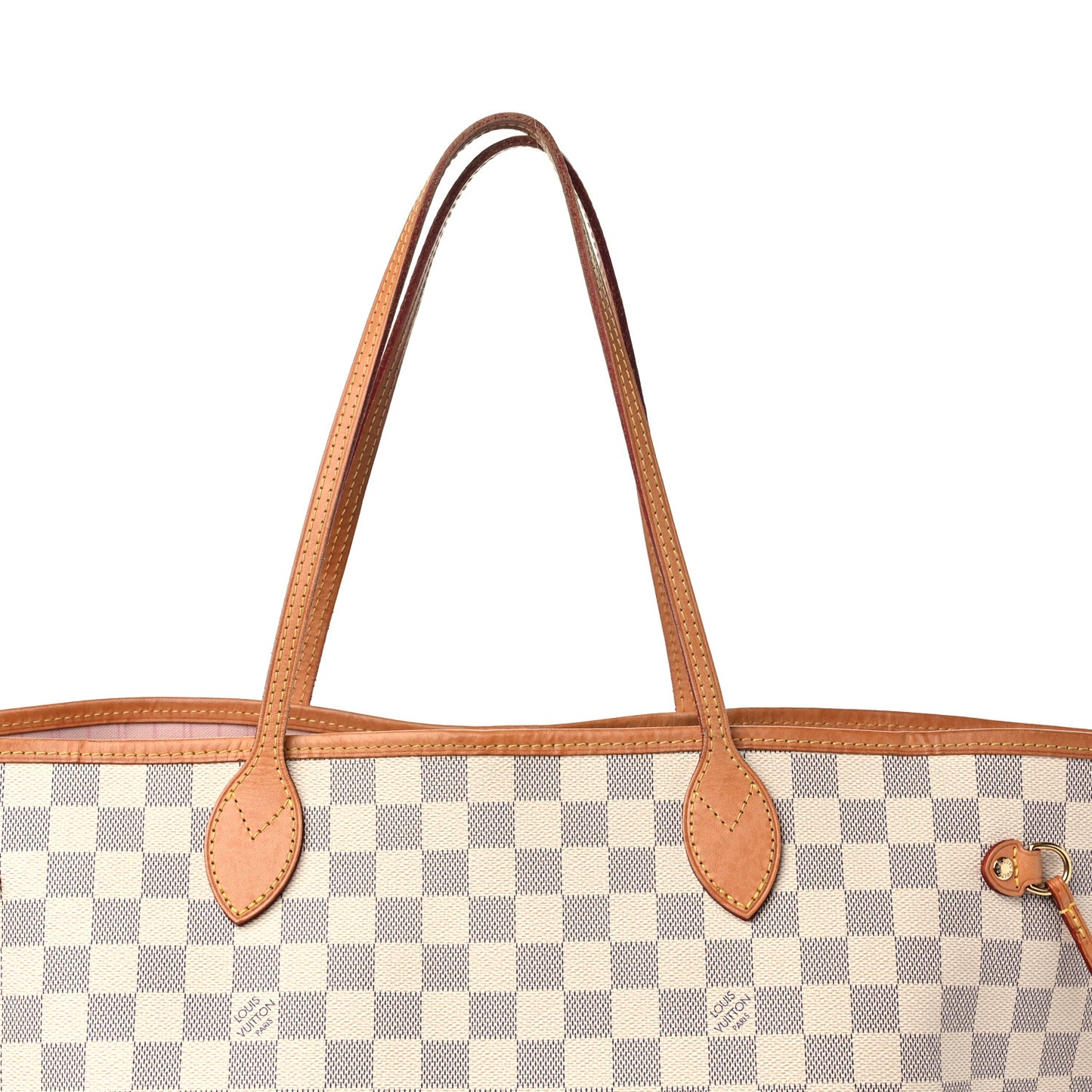 Damier Azur Neo Neverfull GM Rose Ballerine