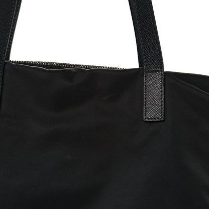 Prada X JAMES JEAN Tessuto Nylon Patch Shopping Tote Black 13 of 18