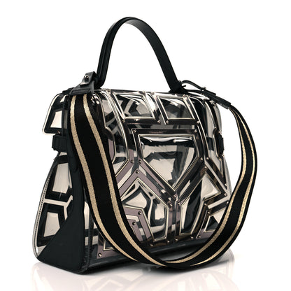 Delvaux Vinyl Gladiator Tempete Satchel Antique Silver 3 of 9