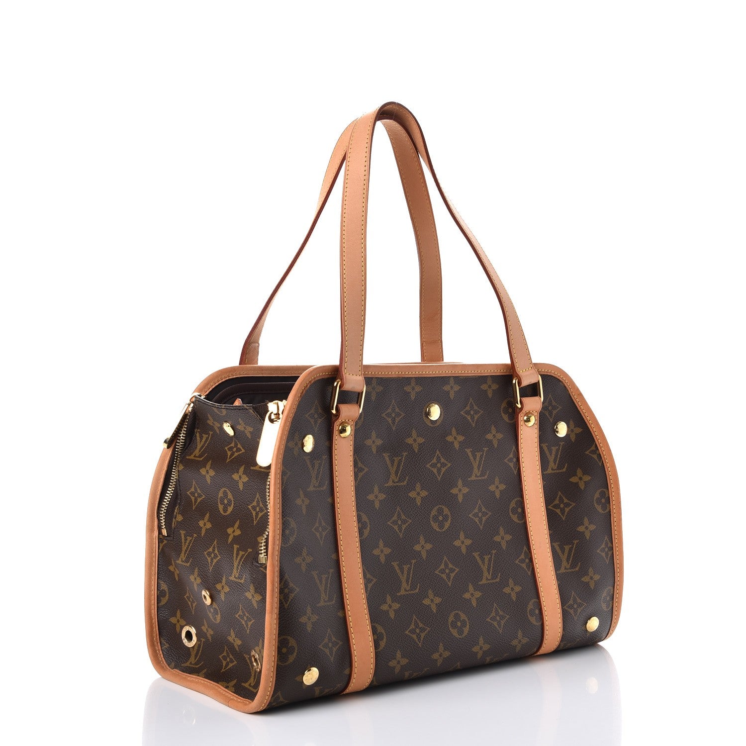 Louis Vuitton Monogram Baxter PM Dog Pet Carrier 3 of 10