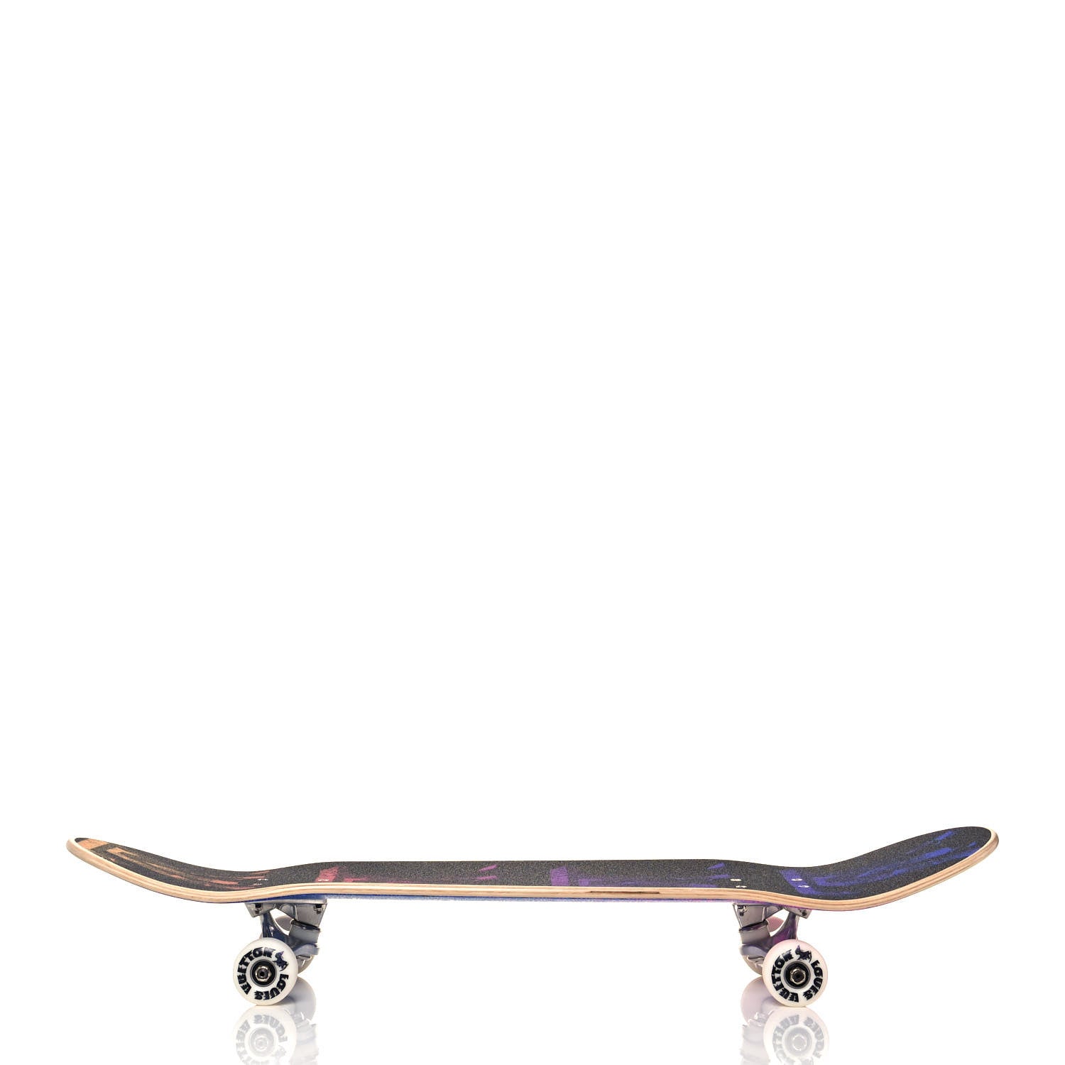 Louis Vuitton Monogram Illusion Wood Skateboard Multicolor 3 of 9