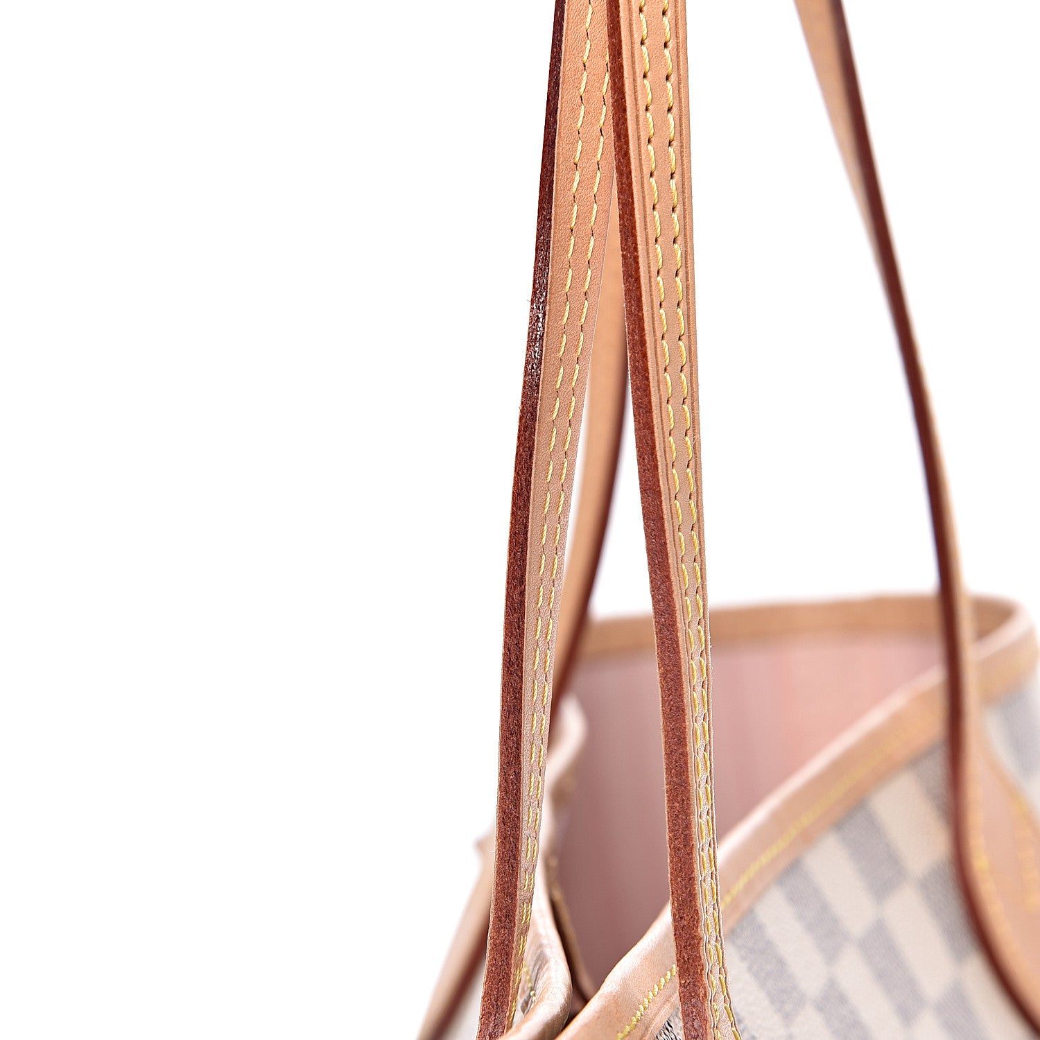 Louis Vuitton Damier Azur Neo Neverfull MM Rose Ballerine 19 of 28