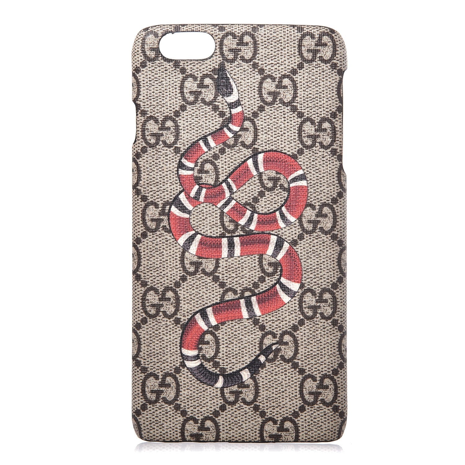 Gucci GG Supreme Monogram Kingsnake Iphone 6 Plus Case 1 of 6