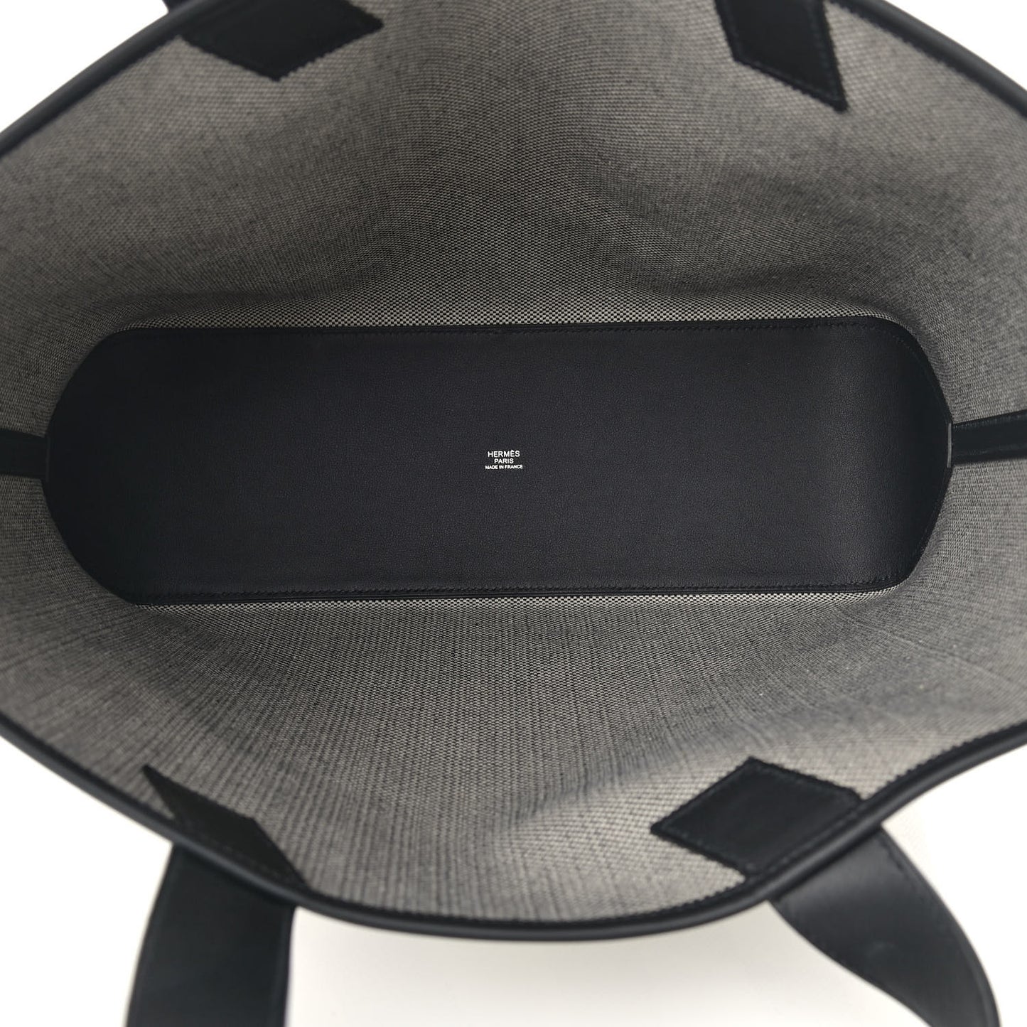 Swift H Canvas Cabas H En Biais 40 Black Ecru