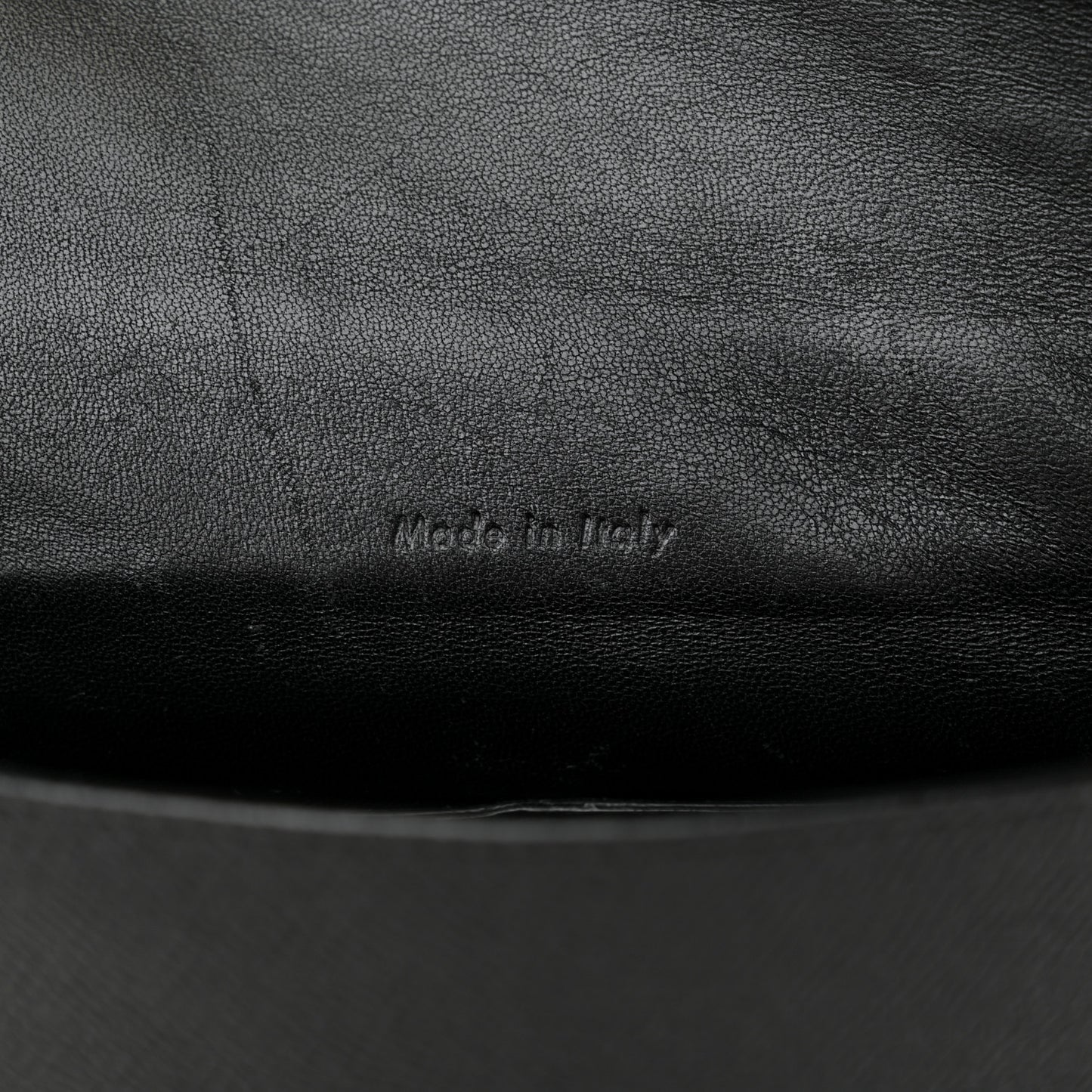 Grained Calfskin Compact Trotteur Black